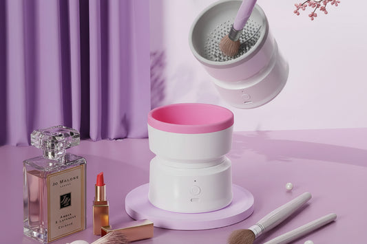 Limpiador y Secador de Brochas de Maquillaje