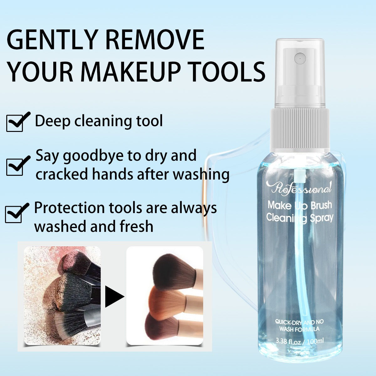 Makeup Brush Cleaning